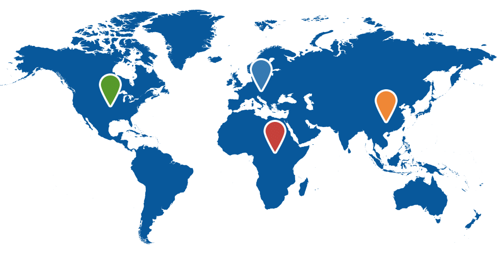 worldmap Verdenskort over hvor oversættelser bruges mest