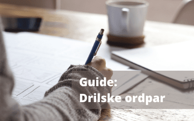 Guide: Drilske ordpar